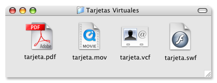 tarjetas virtuales